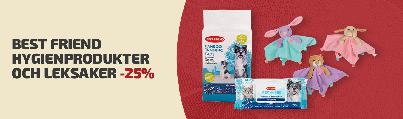 Best Friend Hygiene and Snuggle toys - 25%