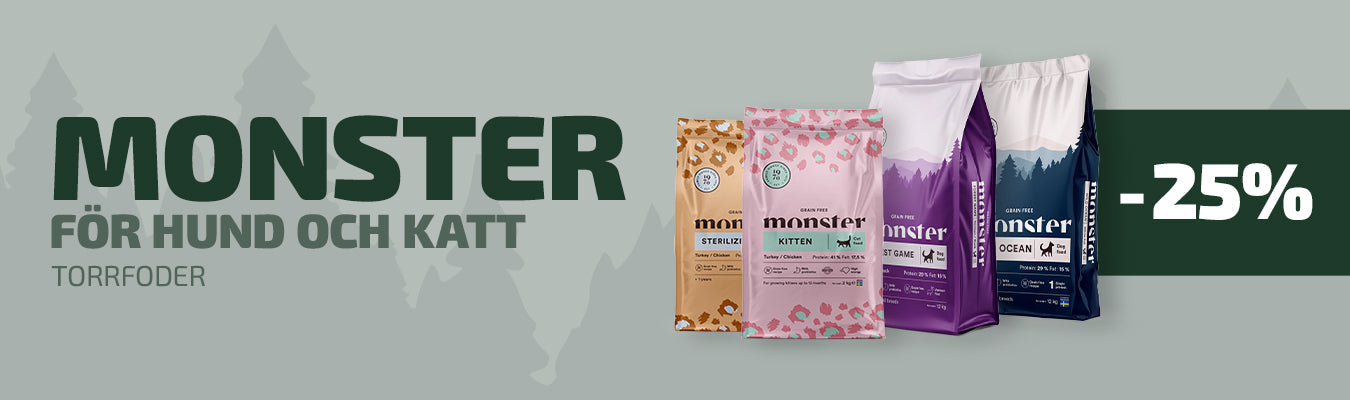 Monster Dry food 25%