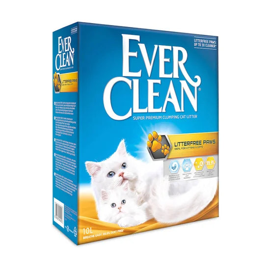 EverClean Litterfree Paws kattsand 10 L