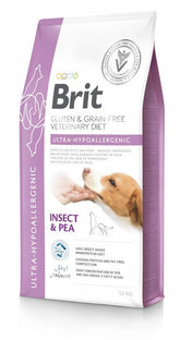 Brit Ultra-hypoallergenic Insect & Pea Hundmat 12 kg