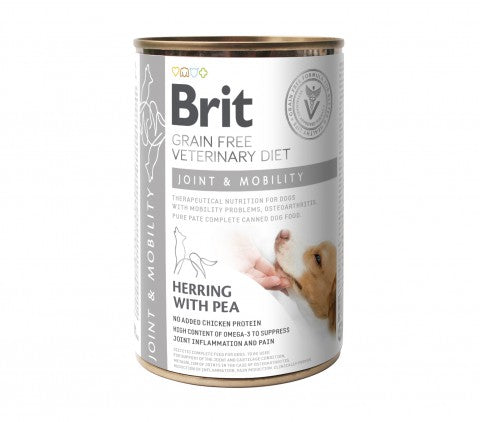 Brit Veterinary Diet Joint & Mobility Herring with Pea for dogs 400 g