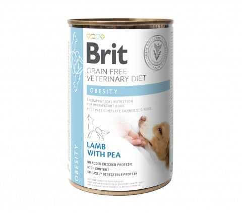 Brit Obesity Lamb with Pea Hund 6 x 400 g