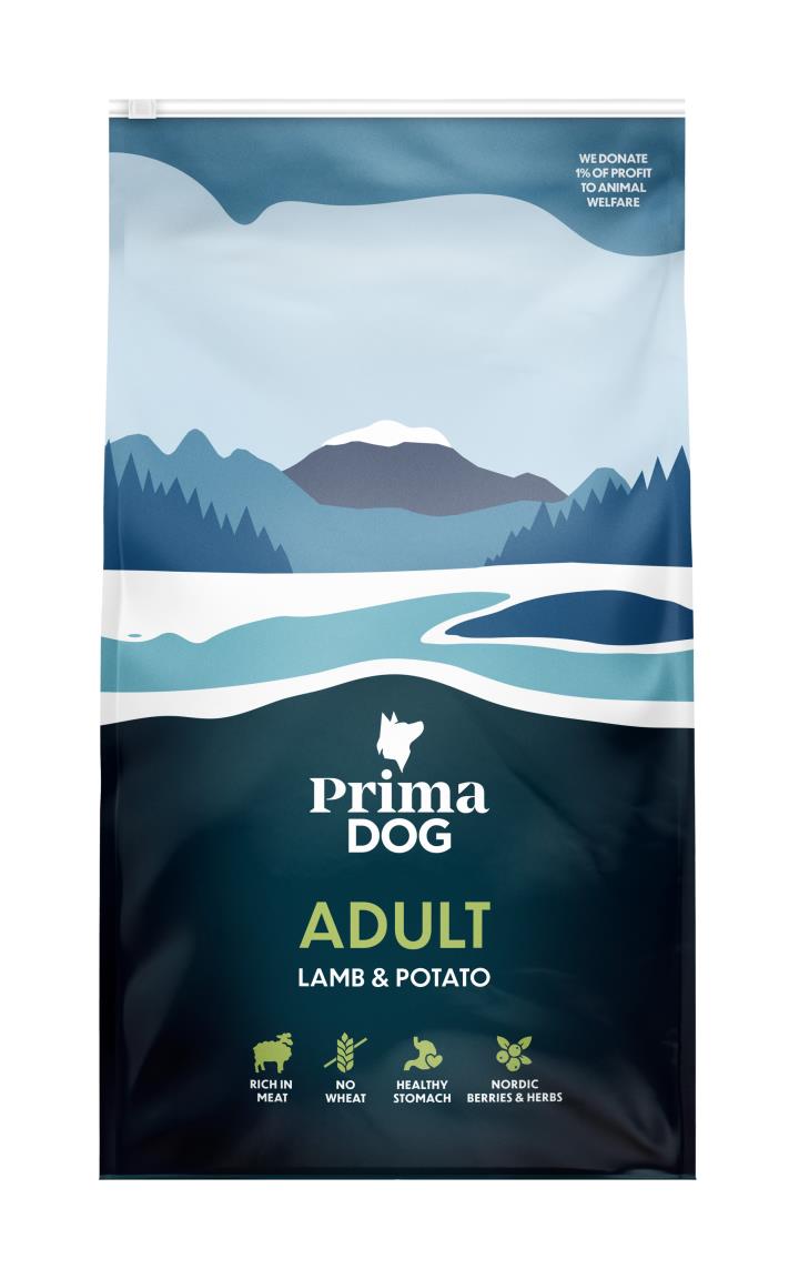 PrimaDog Lamb & Potato for Adult Dogs 10 kg