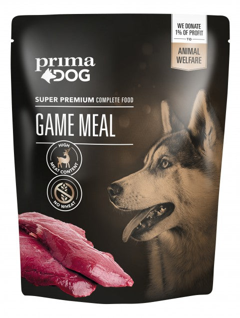 PrimaDog Viltmåltid för hundar 260 g