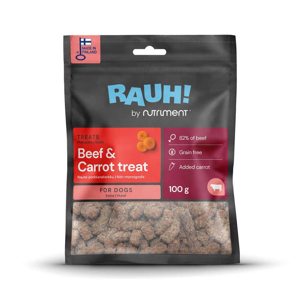 RAUH! Beef-carrot Treat 100 g För hundar
