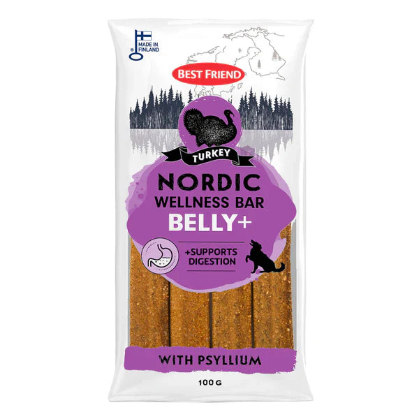 Best Friend Nordic Wellness Bar Belly+ koeramaius kalkuniga 100 g
