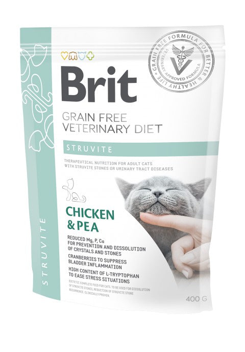 Brit Struvite Chicken & Pea Cat 400 g