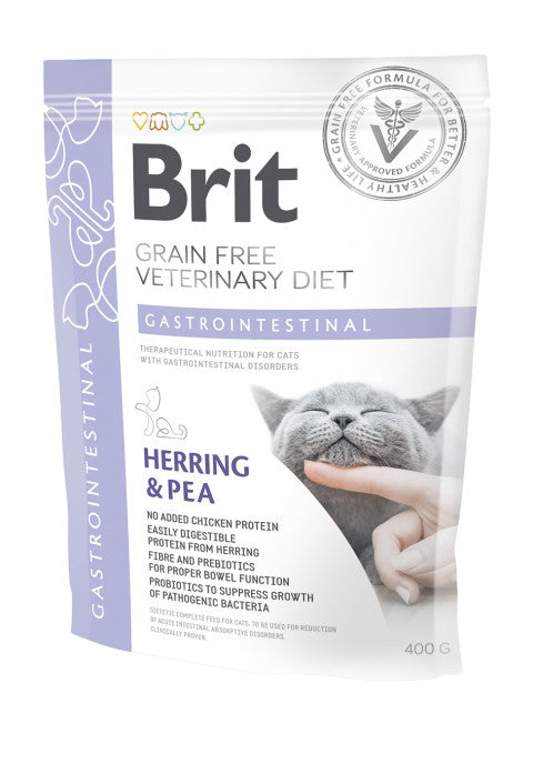 Brit Gastrointestinal Sill & Ärt 400 g för katter