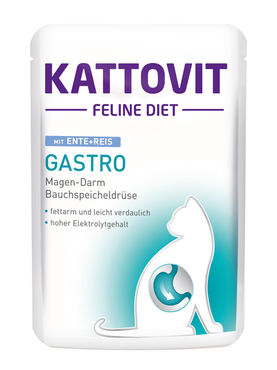 Kattovit Gastro Anka & Ris för Katter 24 x 85 g