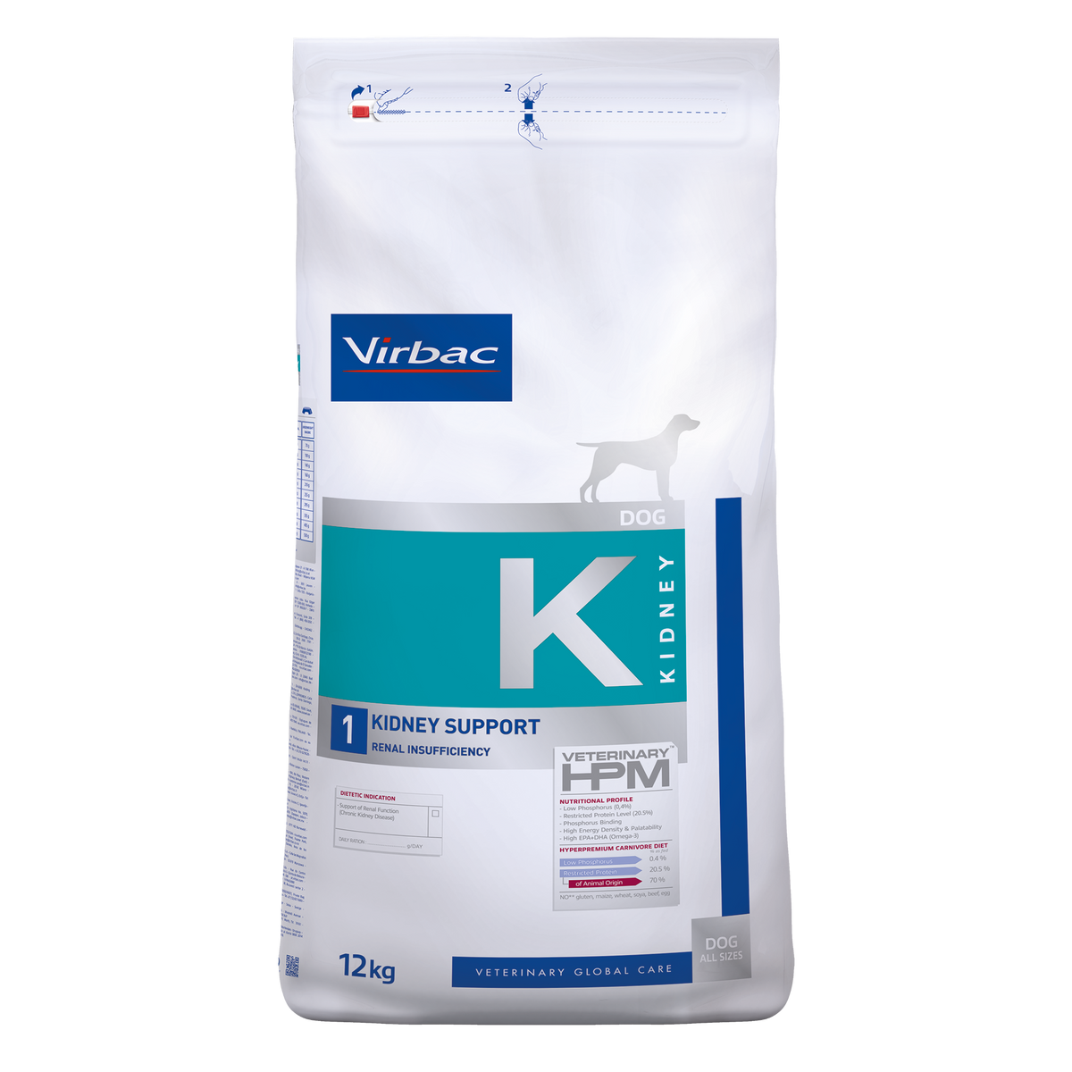 Virbac Veterinary HPM Kidney Support K1 för hund