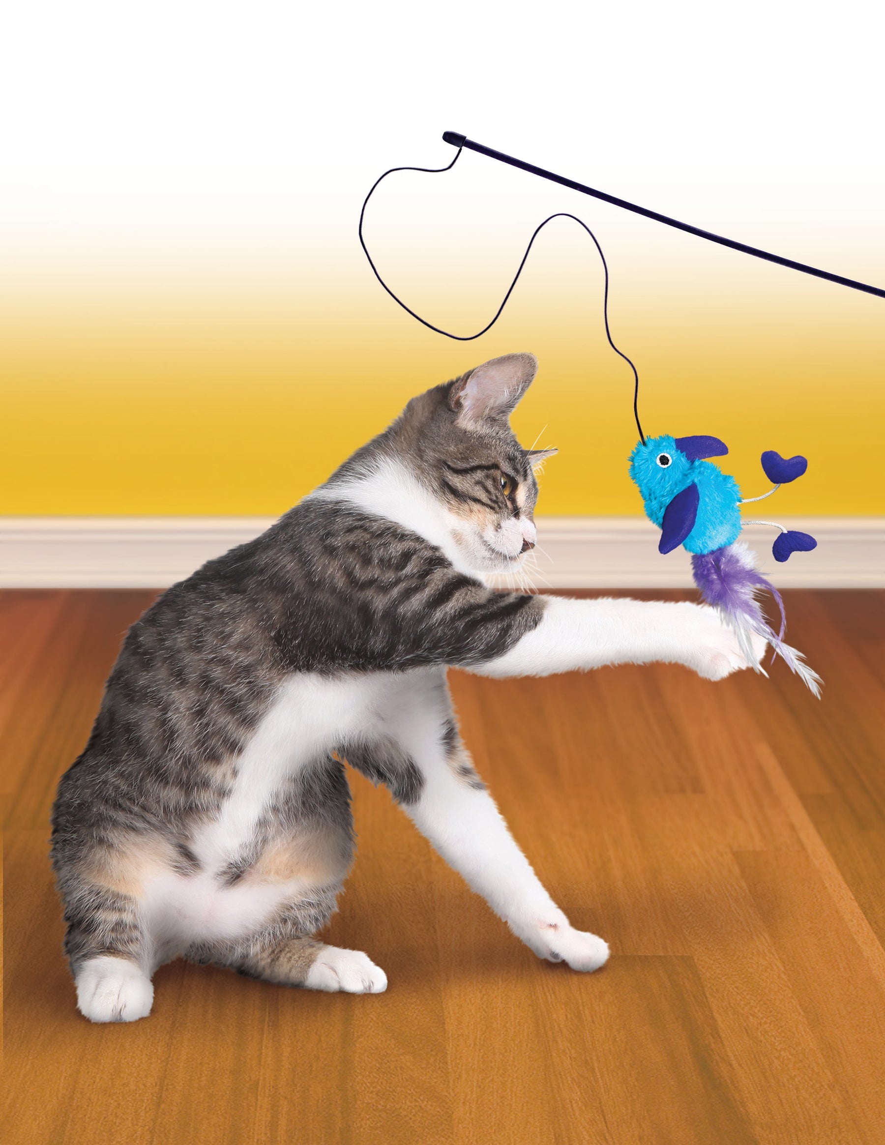 KONG Cat Feather Teaser Toy