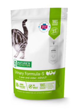 Nature's Protection Urinary Formula-S fågel katt 400 g