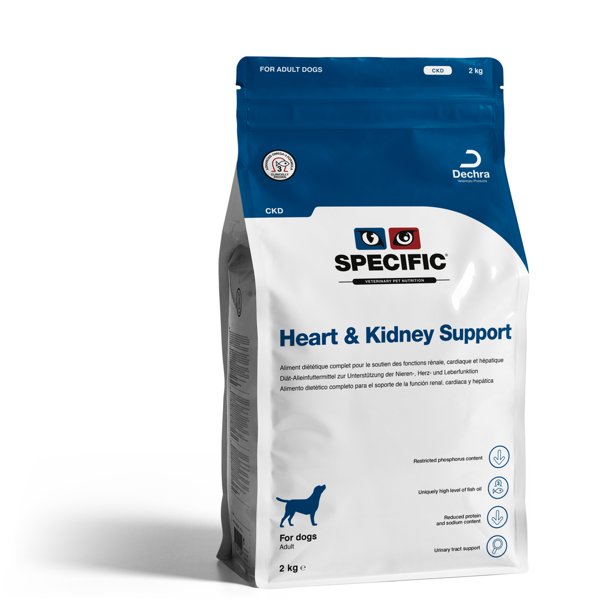 Specific CKD Heart & Kidney Support för Hund 2 kg