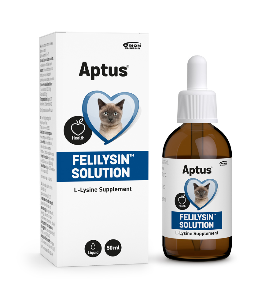 Aptus Felilysin L-lüsiinilahus kassidele 50 ml