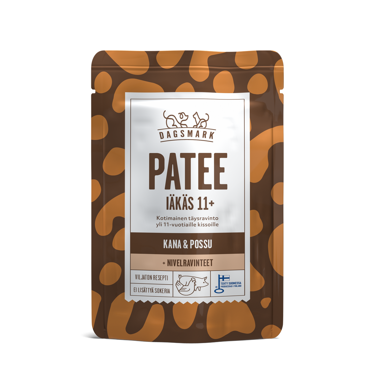 Dagsmark Paté Senior 11+ Chicken & Pork for Cats