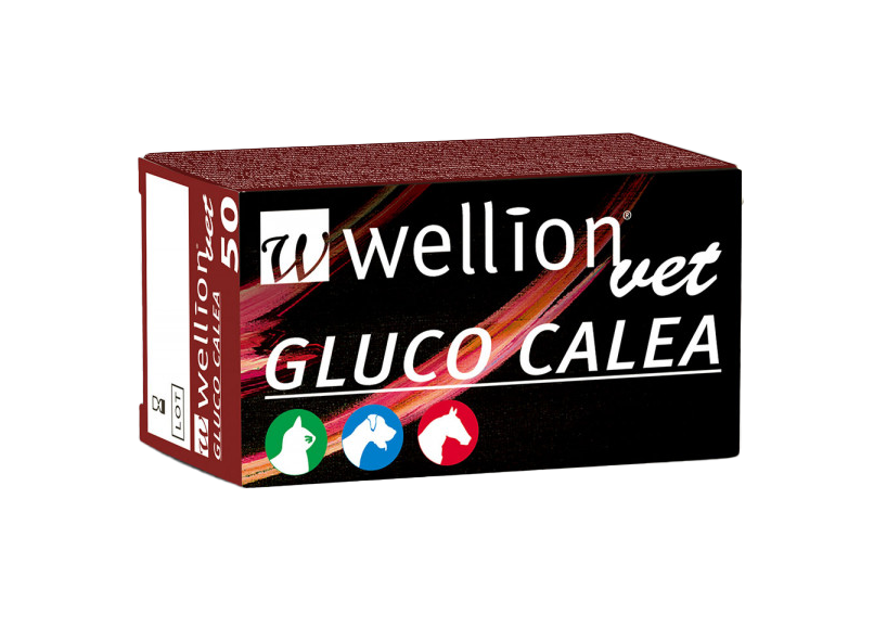 Teststickor Wellion Gluco Calea för djur 50 st