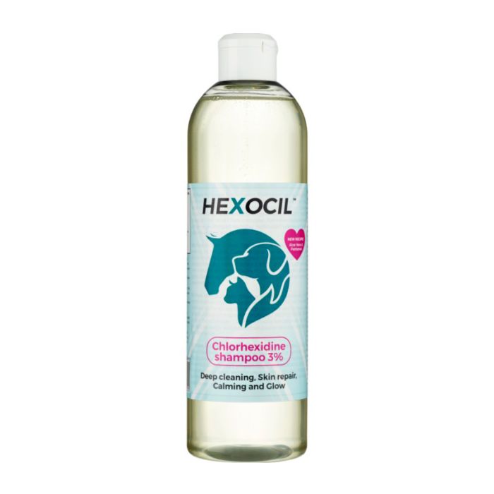 Pharmaxim Hexocil schampo 500 ml för hästar, hundar och katter
