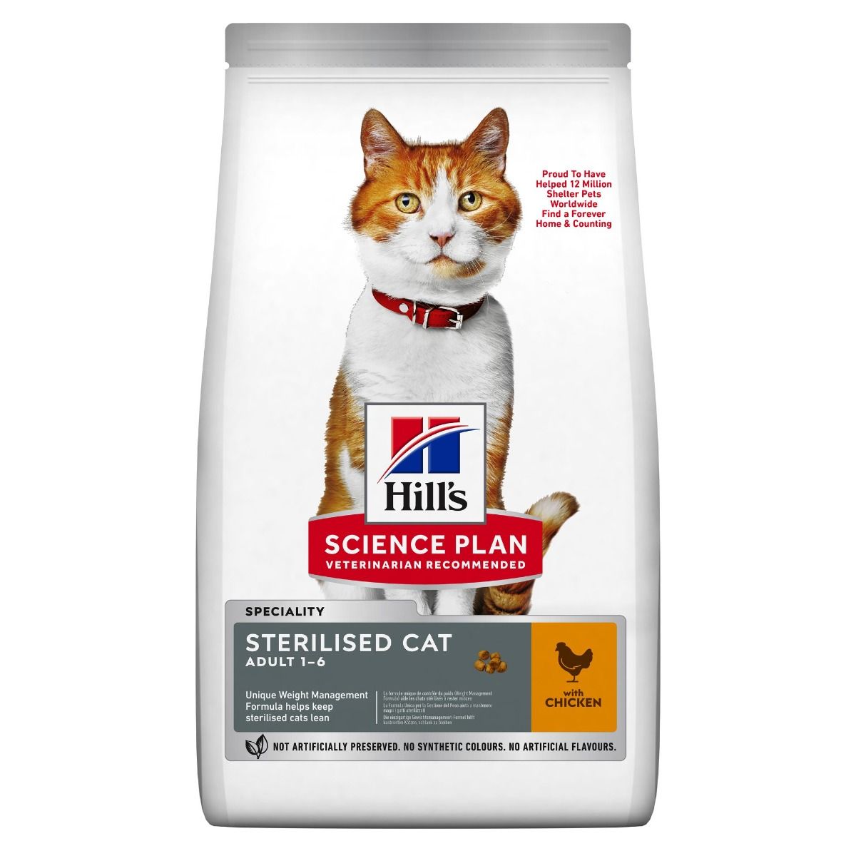 Hill's Science Plan Adult Sterilised with Chicken for Cats