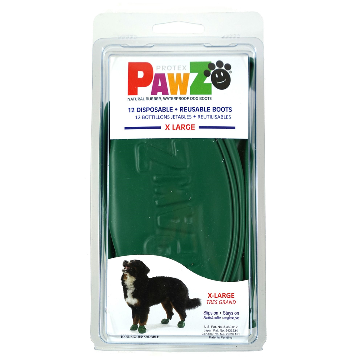 Pawz skyddsskor för hundar XL / 12,7 cm 12 st