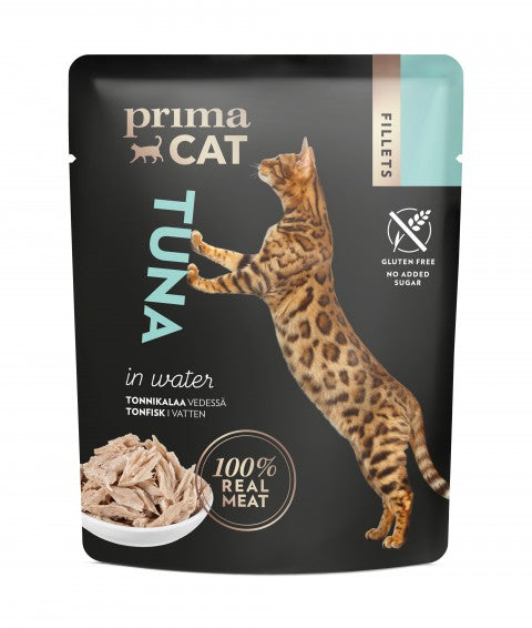PrimaCat Fillets Saftig tonfisk - Kattmat 24 x 50 g