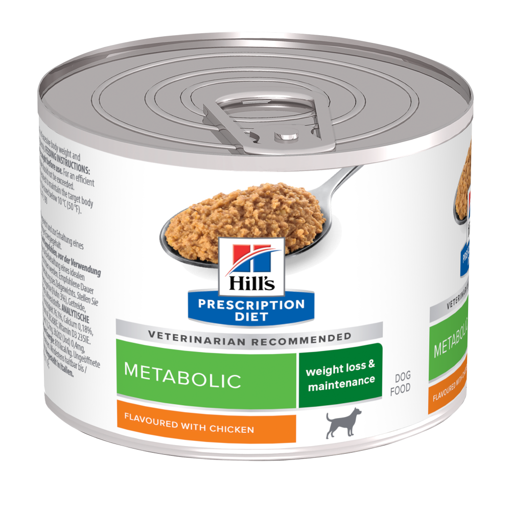 Hill's Prescription Diet Metabolic med kyckling för hundar 12 x 200 g