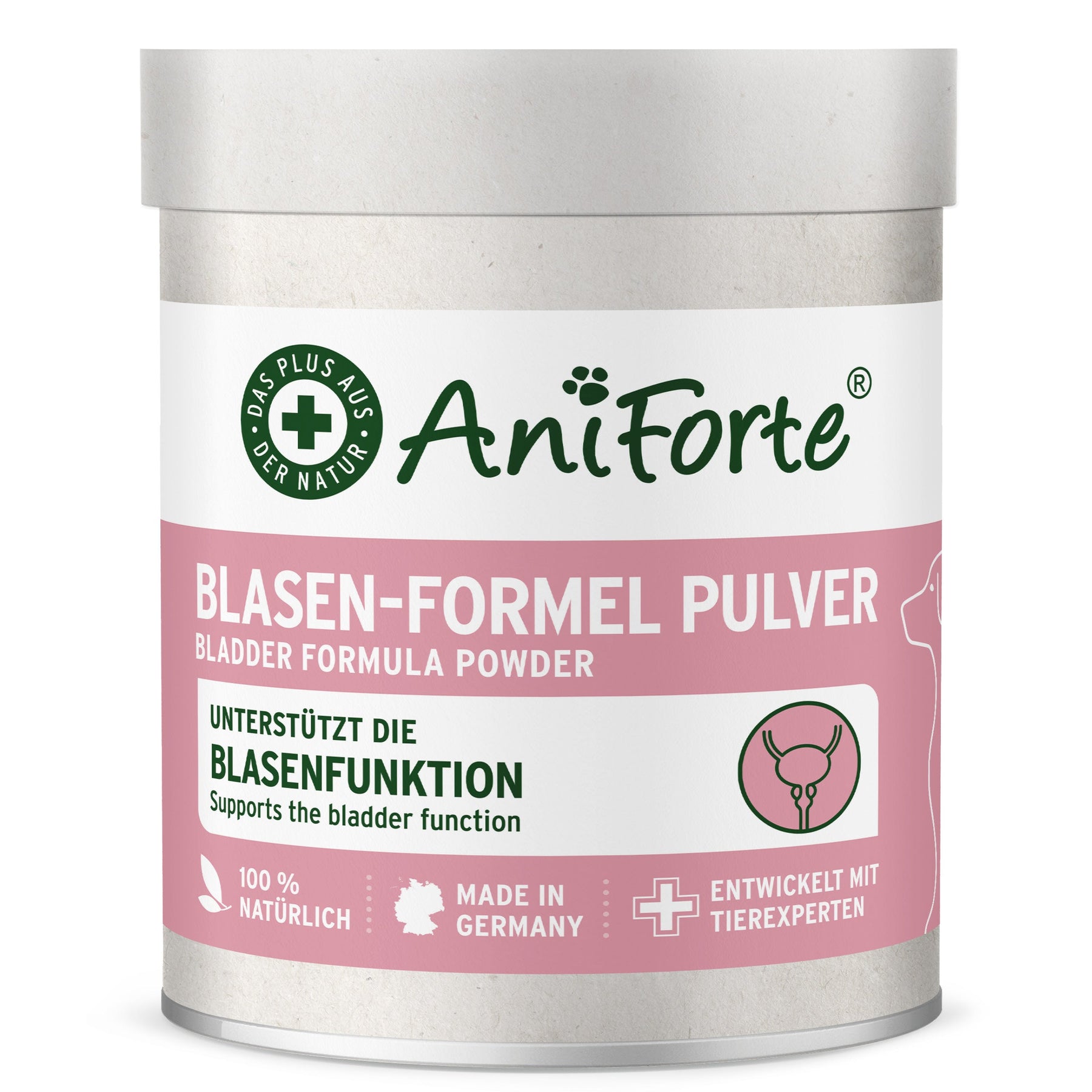 AniForte Bladder Formula Powder tillskot för hundar 100 g