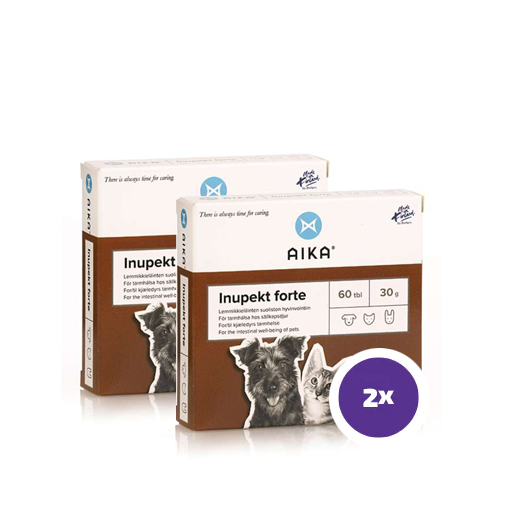 AIKA Inupekt Forte for cats and dogs 2 x 60 tablets