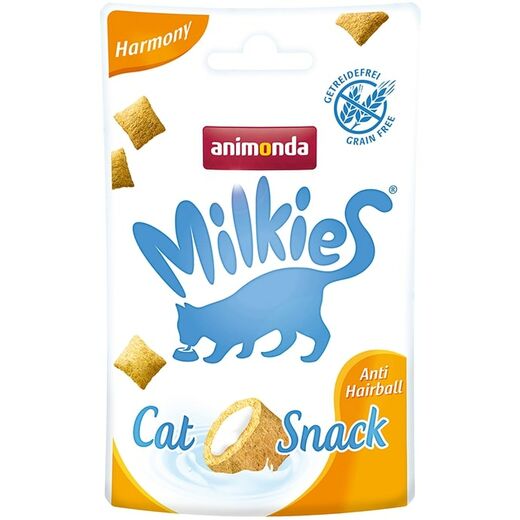 Animonda Milkies Harmony krõbedad padjakesed kassidele, 30 g