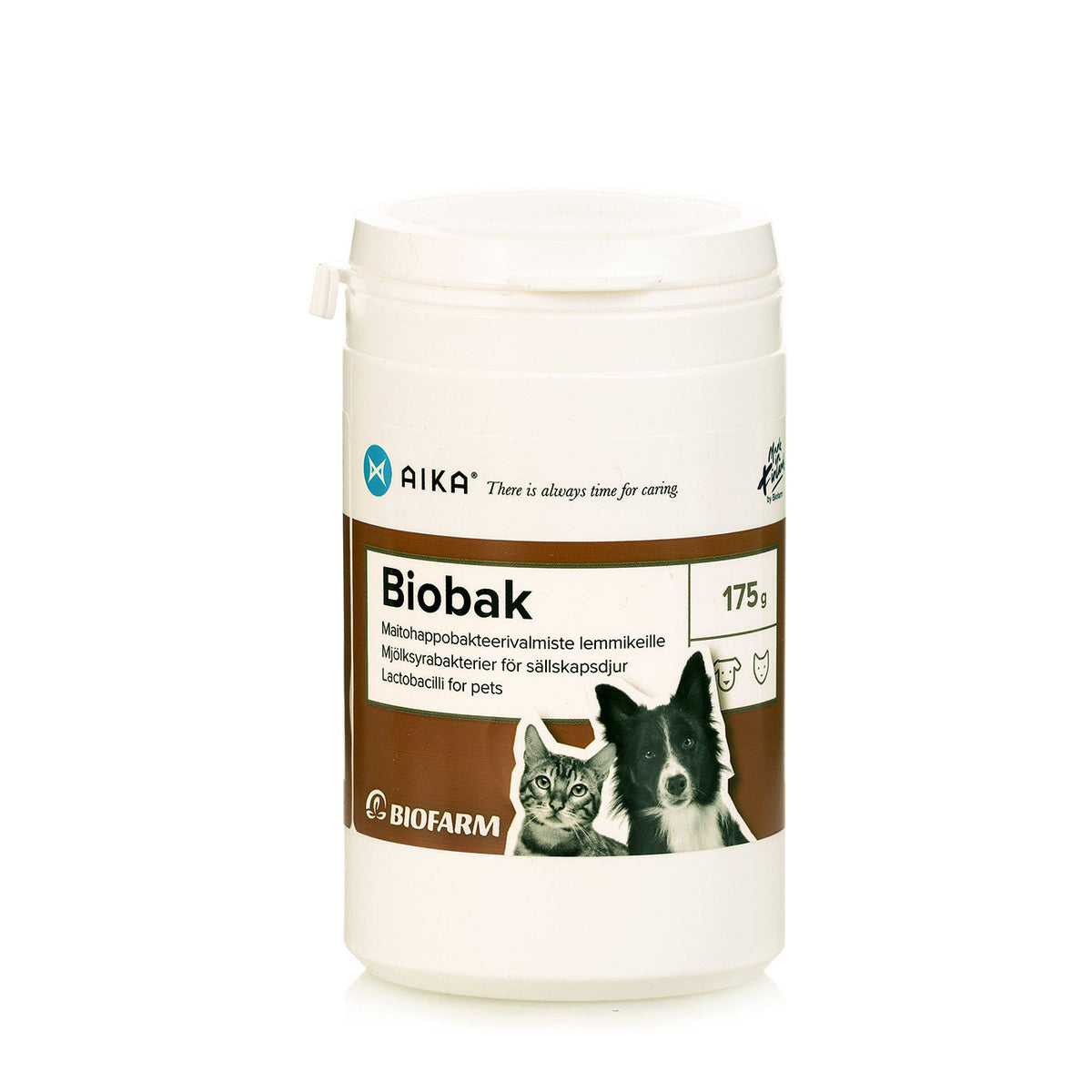 AIKA Biobak mjölksyrabakterier för husdjur 175 g
