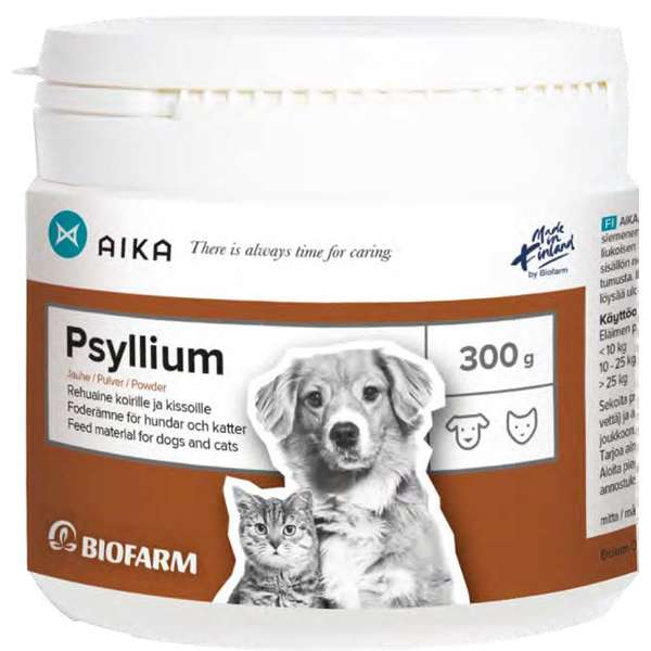 AIKA Psyllium kassidele ja koertele 300 g