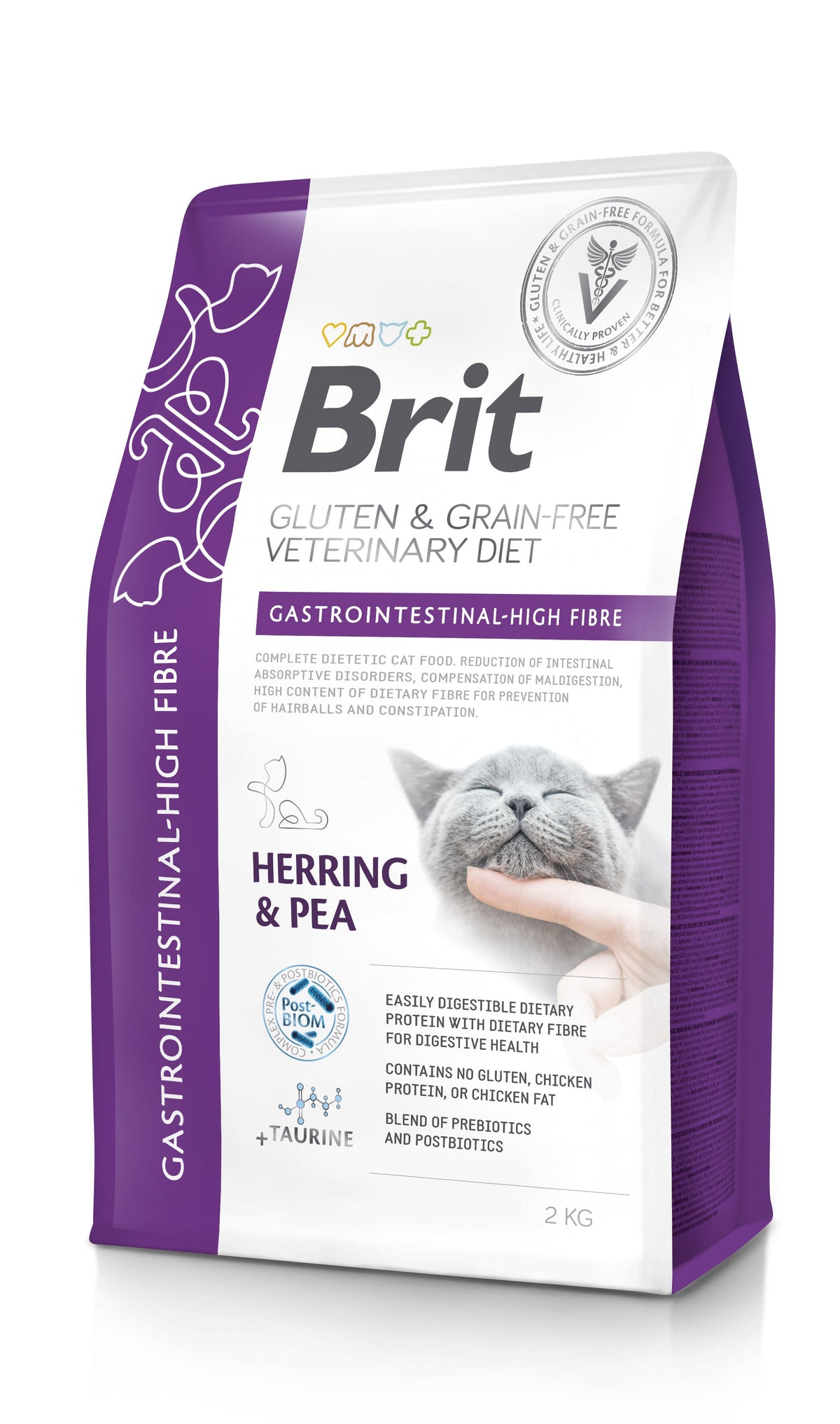 Brit Veterinary Diet Cat Gastrointestinal High Fibre för katter