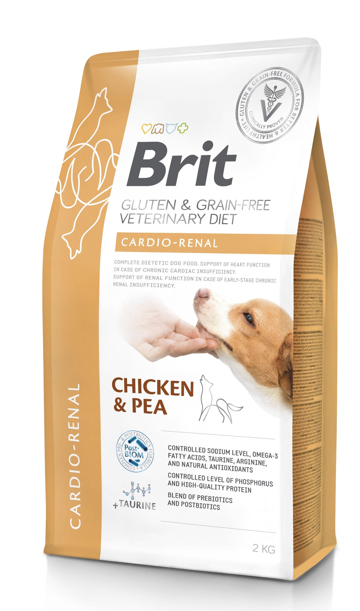 Brit GF Vet Diet Dog Cardio-Renal för hund