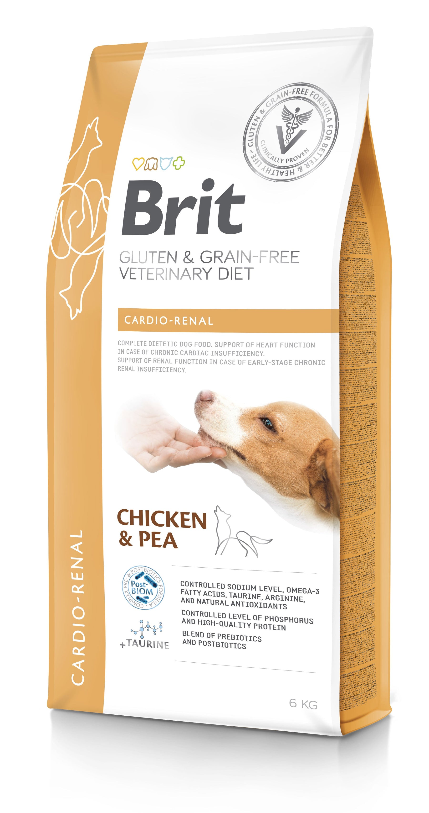 Brit GF Vet Diet Dog Cardio-Renal för hund