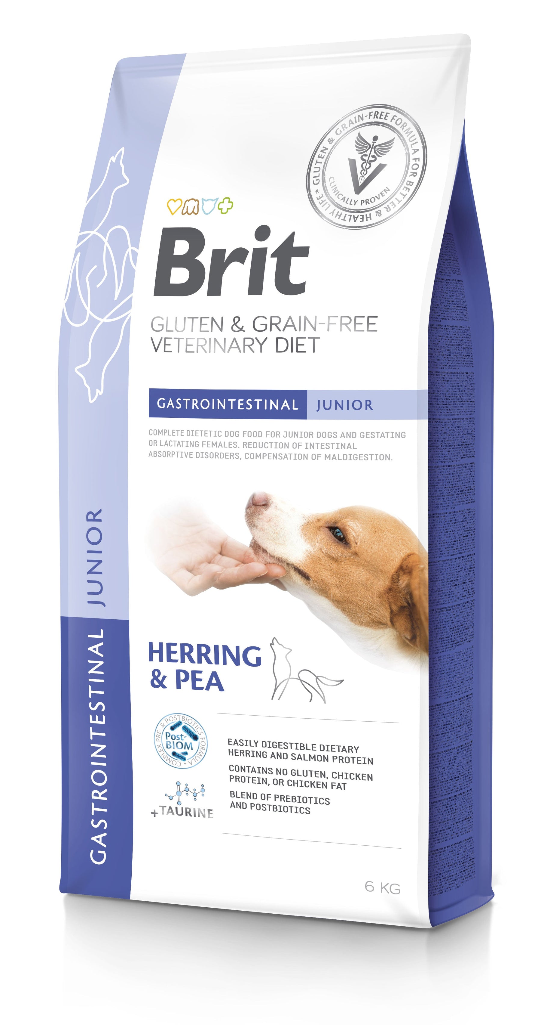 Brit GF Vet Diet Dog Gastrointestinal Junior för hund