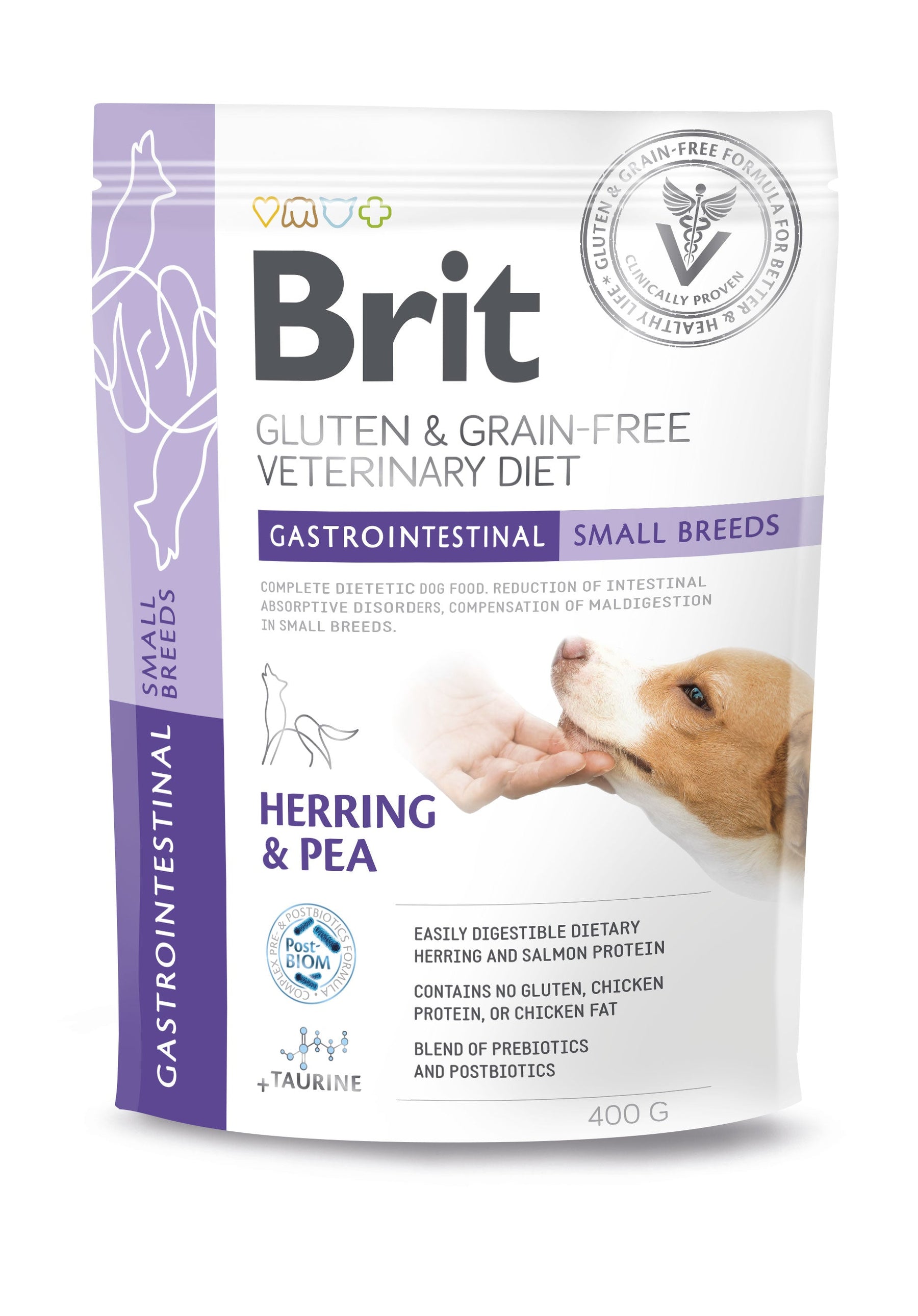 Brit GF Vet Diet Dog Gastrointest Small Breeds för hund