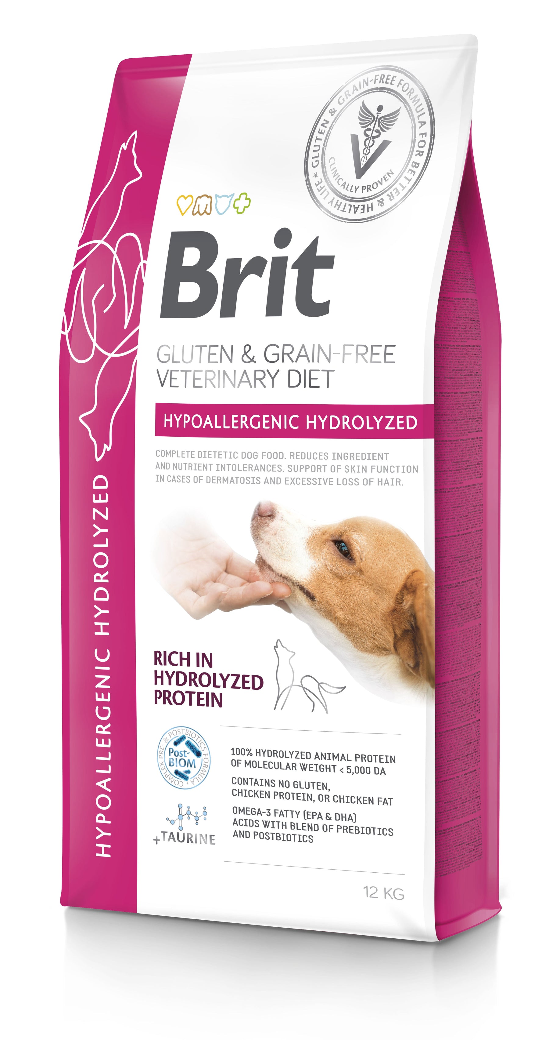 Brit GF Vet Diet Dog Hypoallergenic Hydrolyzed för hund