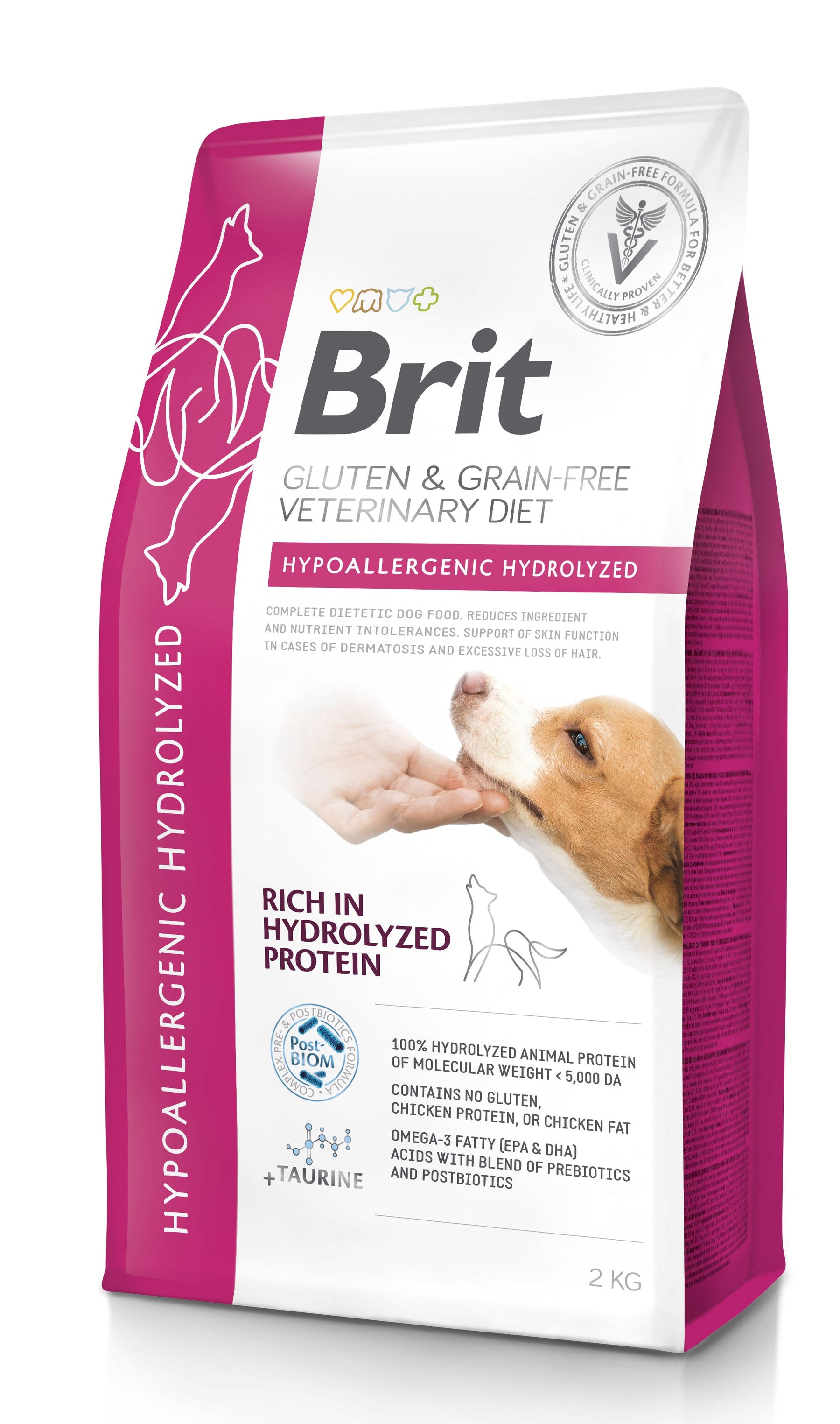Brit GF Vet Diet Dog Hypoallergenic Hydrolyzed för hund