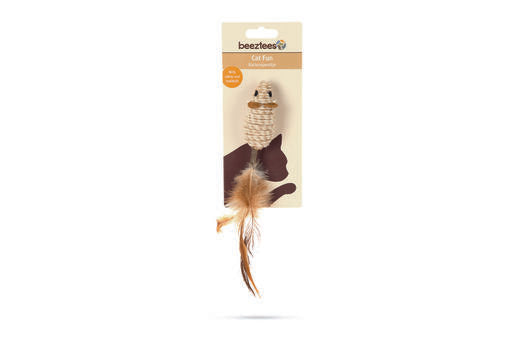 Beeztees Catnip Mouse with Matatabi Stick