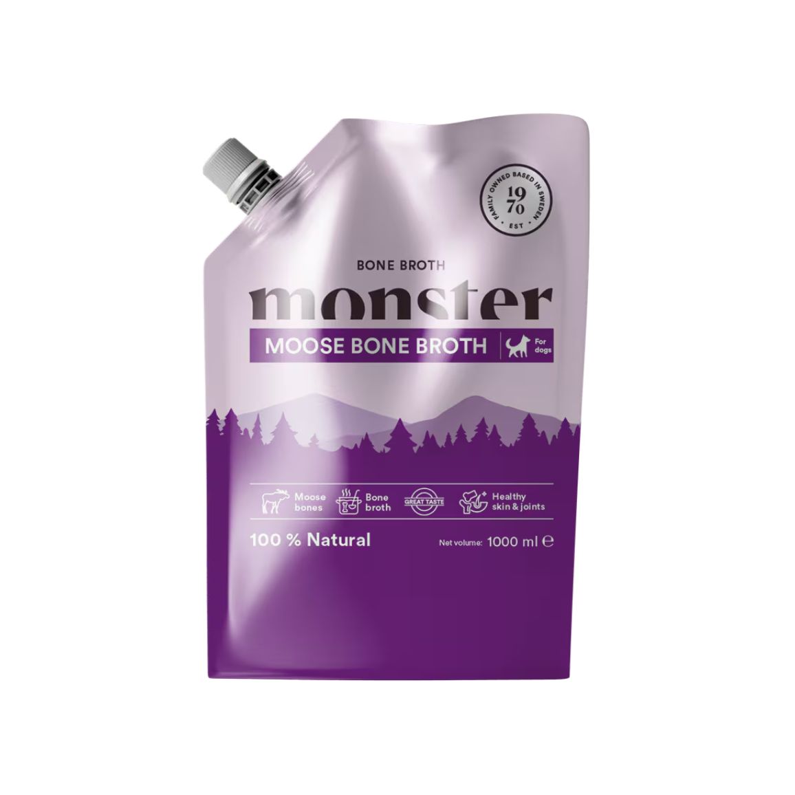Monster Dog Bone Broth Moose for dogs