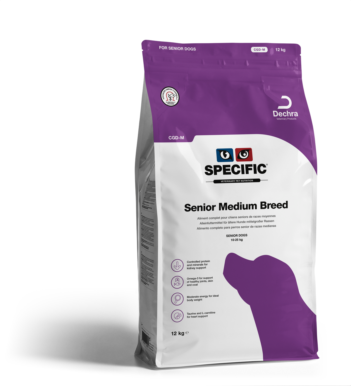 Specific CGD-M Senior Medium Breed for Dogs 12 kg