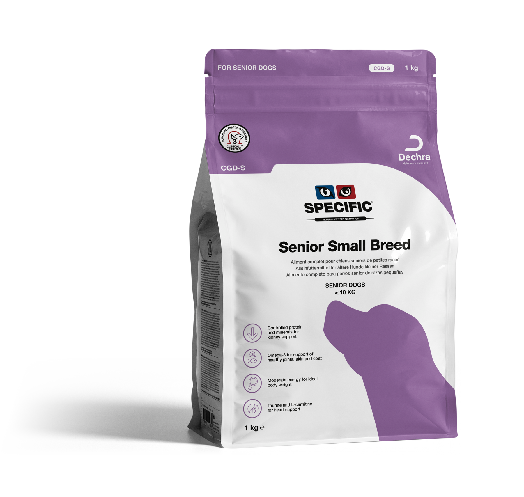 Specific CGD-S Senior Small Breed 1 kg för hundar
