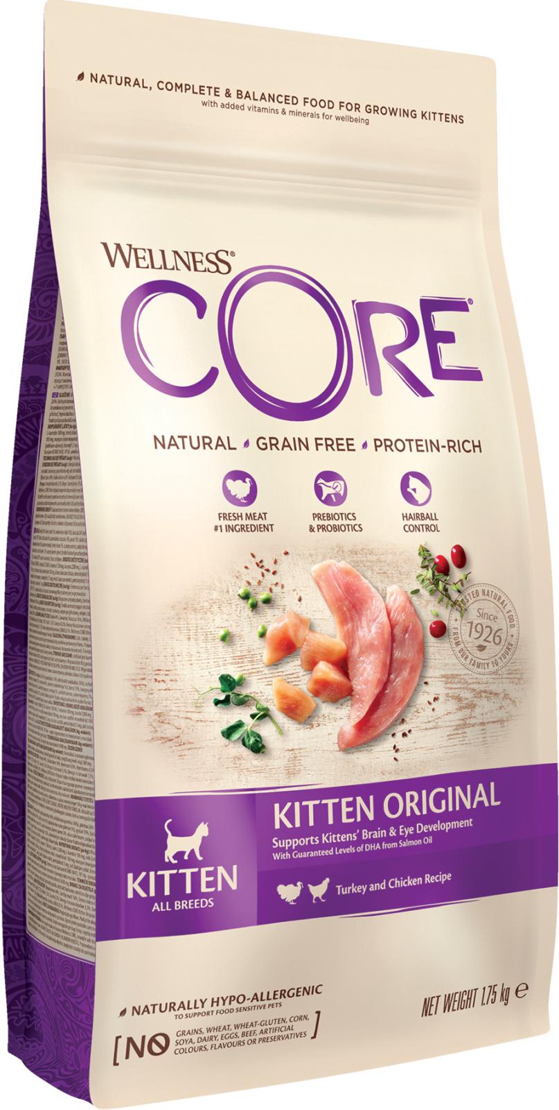 Core kitten original turkey & chicken för katter 1,75 kg