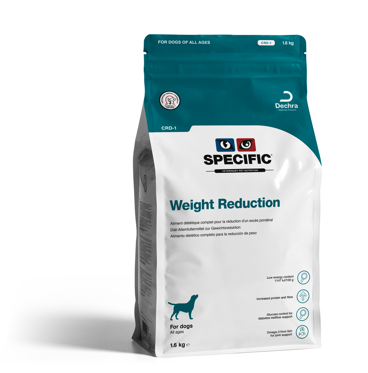 Specific CRD-1 Weight Reduction för Hund 1.6 kg