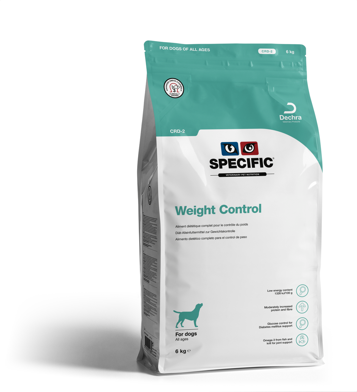Specific CRD-2 Weight Control för Hund 6 kg