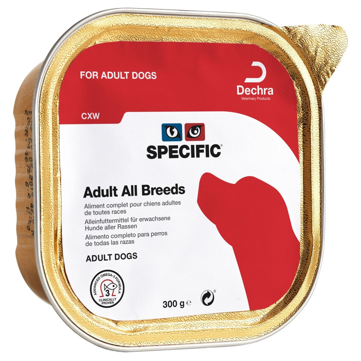 SPECIFIC Adult All Breeds märgtoit koertele, 6 × 300 g MULTIPAKK.
