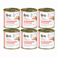 Brit Veterinary Diet Renal Tuna & Salmon för hundar 6 x 200 g