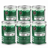 Monster Dog Adult Single Protein Lamb 6 x 400 g