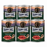 Happy Dog Sensible Pure Montana - Häst Våtfoder 6 x 400 g
