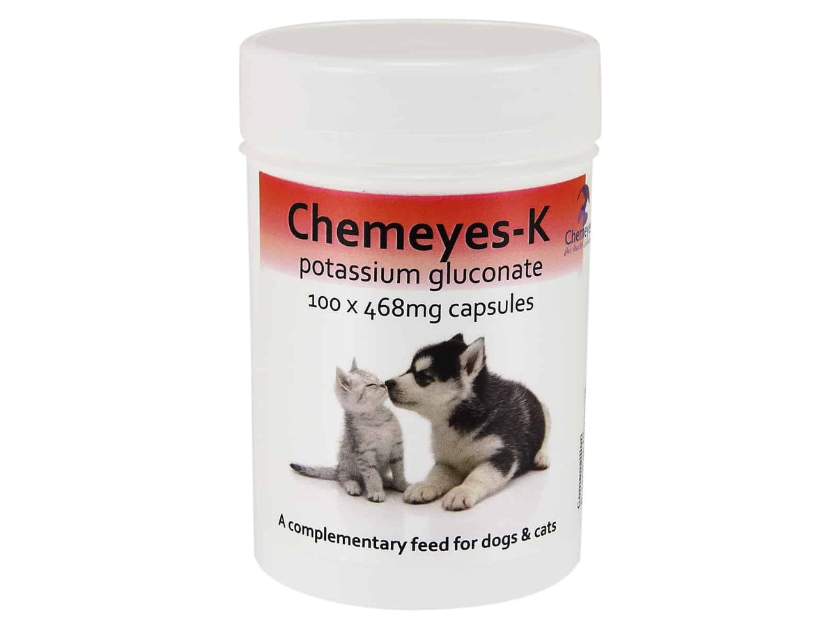 Chemeyes-K for Cats and Dogs 100 Capsules