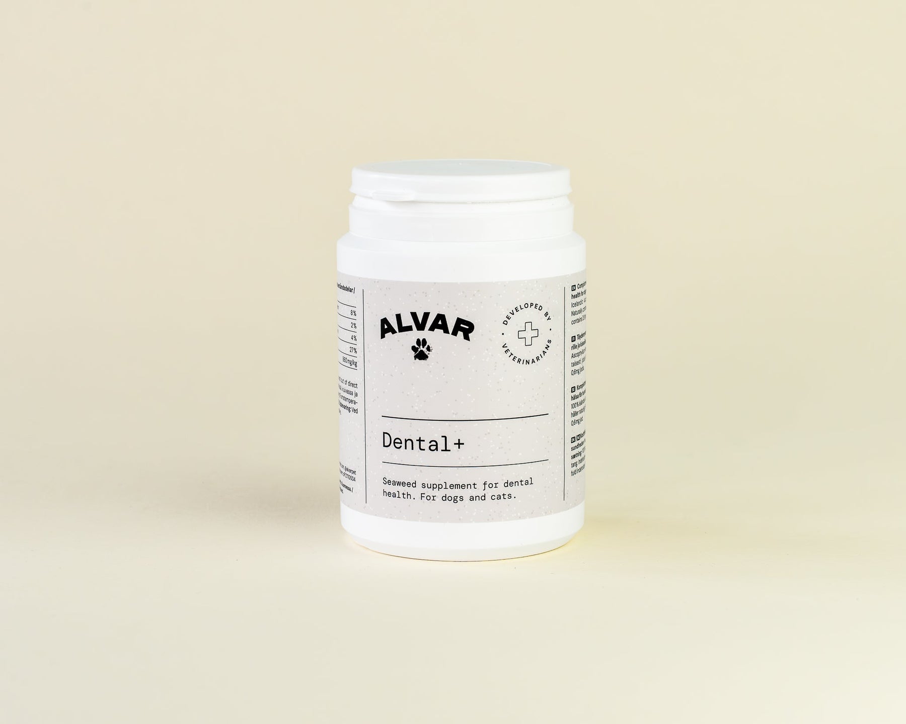 Alvar Pet Dental+ Kosttillskott för hund och katt 150 g